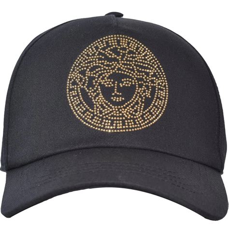 versace jeans baseball cap|versace medusa logo baseball cap.